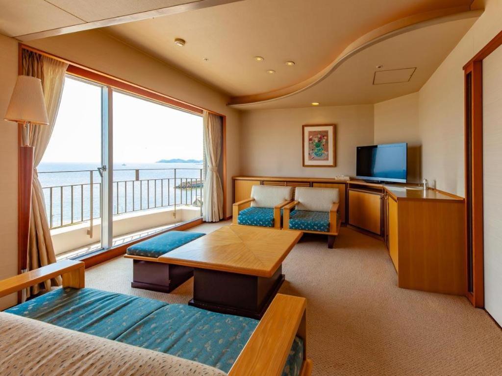 Hotel Takeshima Seaview Living Area
