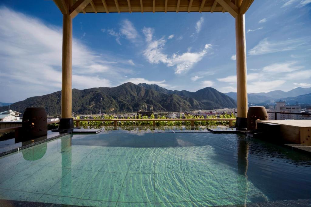 Hotelfutaba Outdoor Onsen View