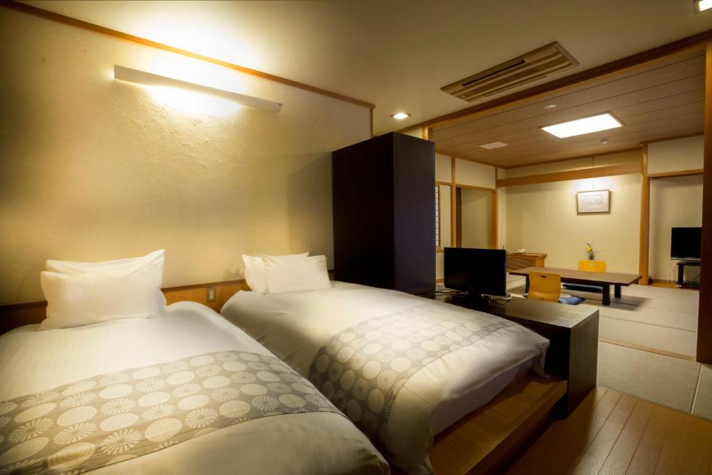 Hotelkitanoya Tatami Room Beds