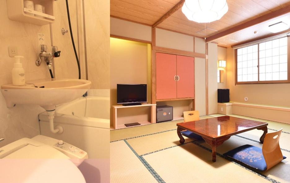 Hotelnewkotobuki Tatami Room Bathroom