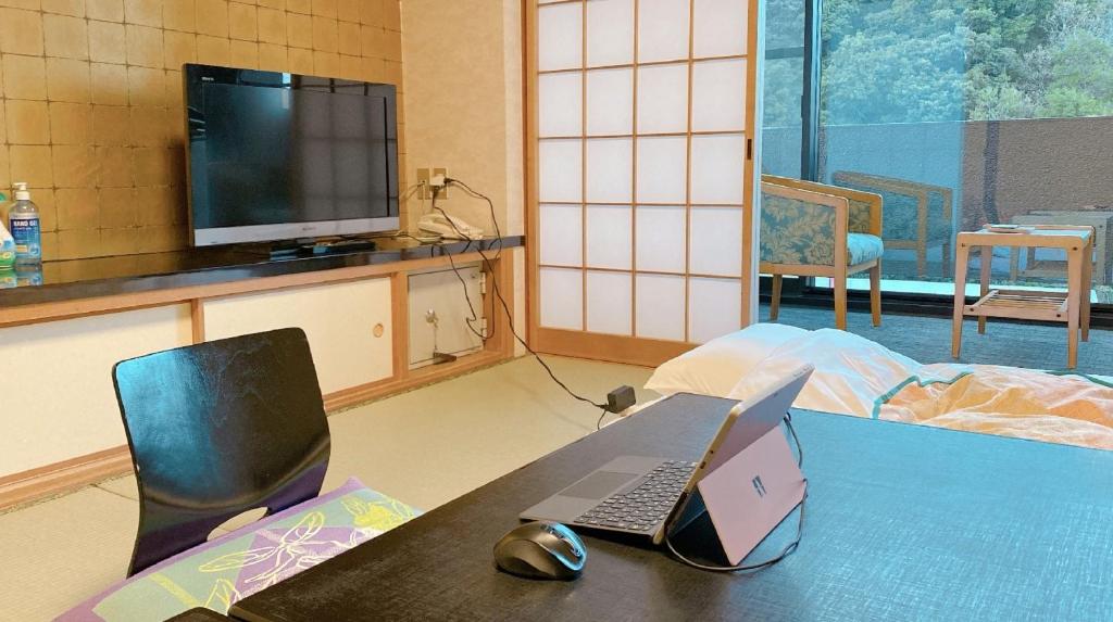 Hotelyunomoto Tatami Room Laptop