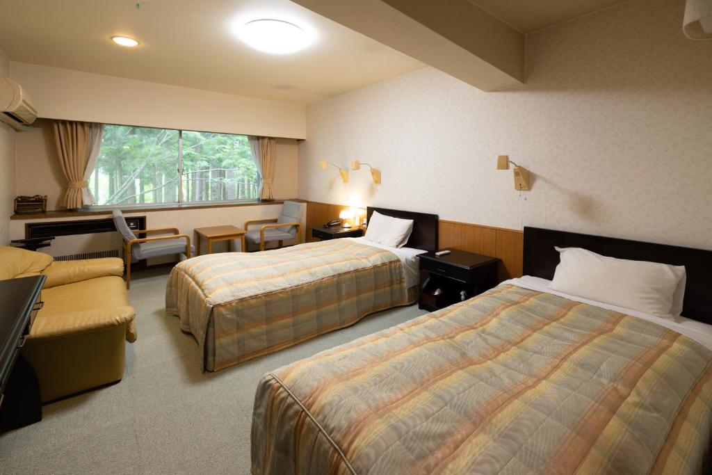Ichirino Kogen Hotel Roan Twin Bed Room