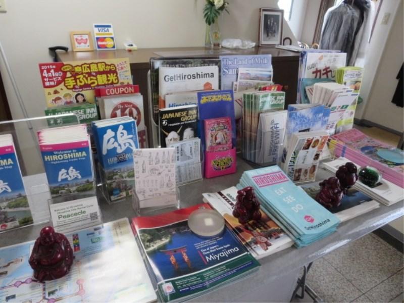 Ikawa Ryokan Brochure Display
