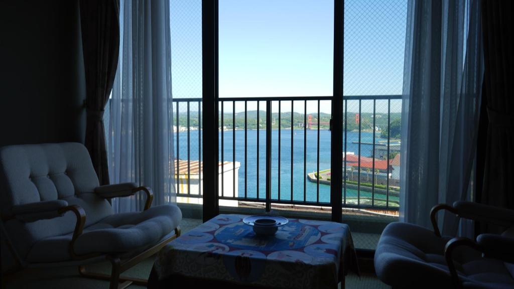 Internationalsightseeinghotelkishotei Seating Area Sea View