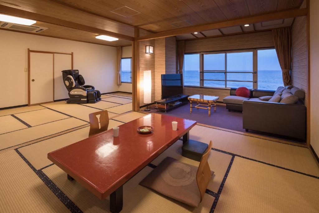 Inubosaki Kanko Hotel Tatami Room Ocean View