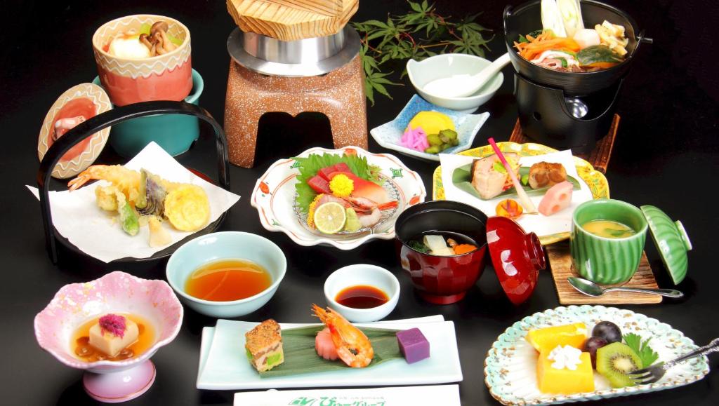Isawa View Hotel Kaiseki Meal
