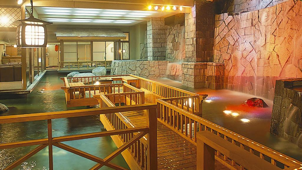 Isawa View Hotel Onsen Indoor Pool