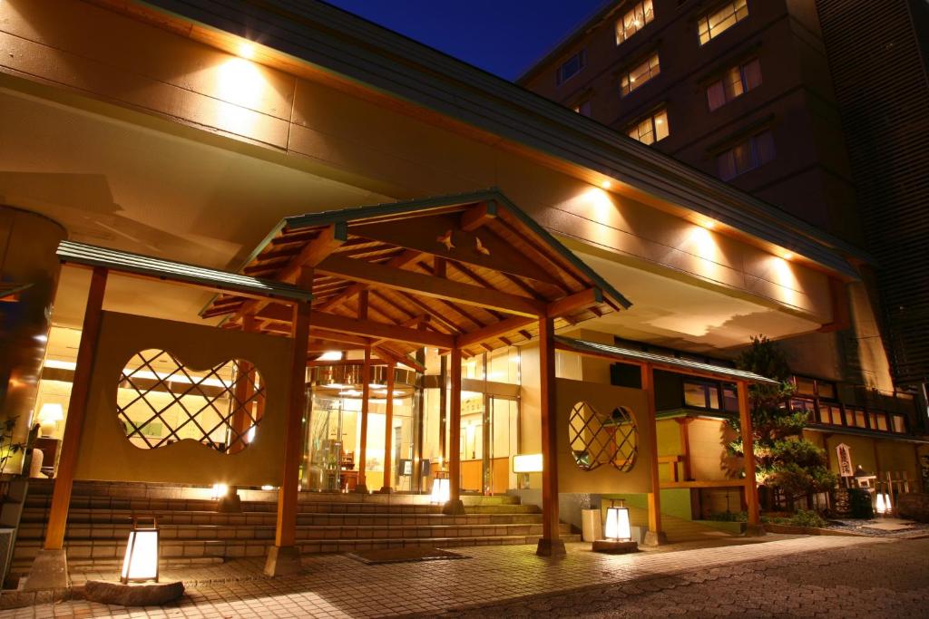 Jozankei Daiichi Hotel Suizantei Entrance Night