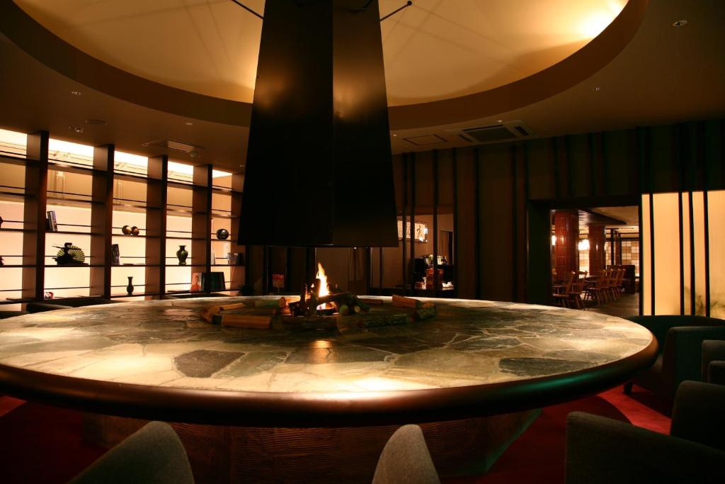 Jozankei Daiichi Hotel Suizantei Indoor Fireplace