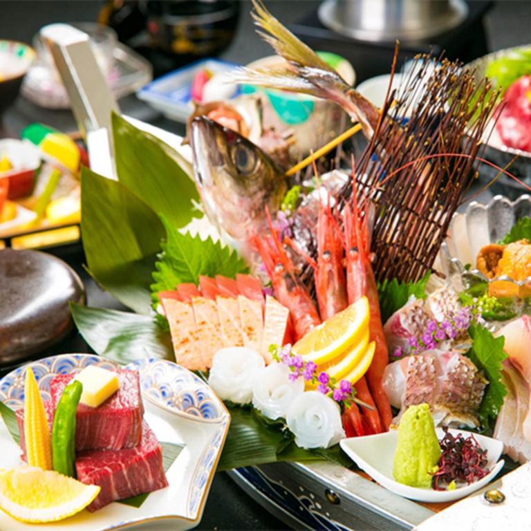 Kaga No Yado Hoshotei Kaiseki Dishes