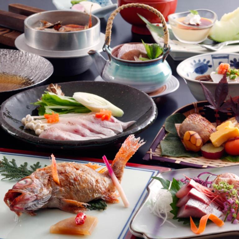 Kaga No Yado Hoshotei Kaiseki Dishes