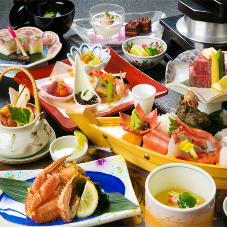 Kaga No Yado Hoshotei Kaiseki Dishes