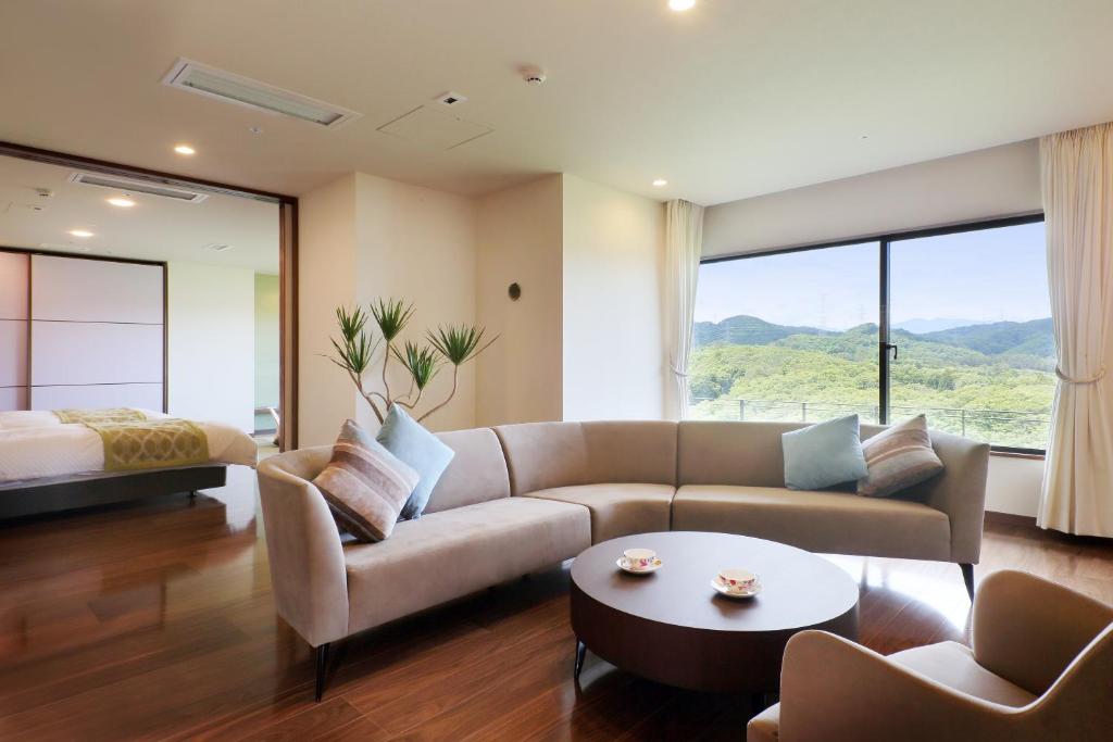 Kagaribi No Yu Ryokusuitei Living Room