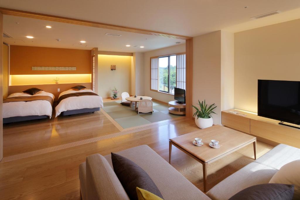 Kagaribi No Yu Ryokusuitei Modern Room Internal