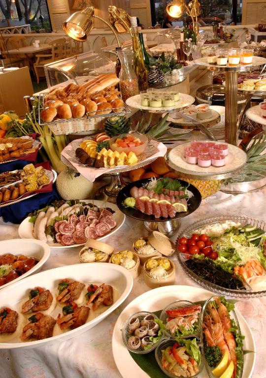 Kagoshima Sun Royal Hotel Buffet Spread