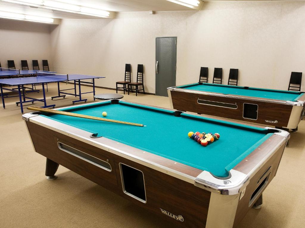 Kaigetsukan Game Room Billiards Pingpong