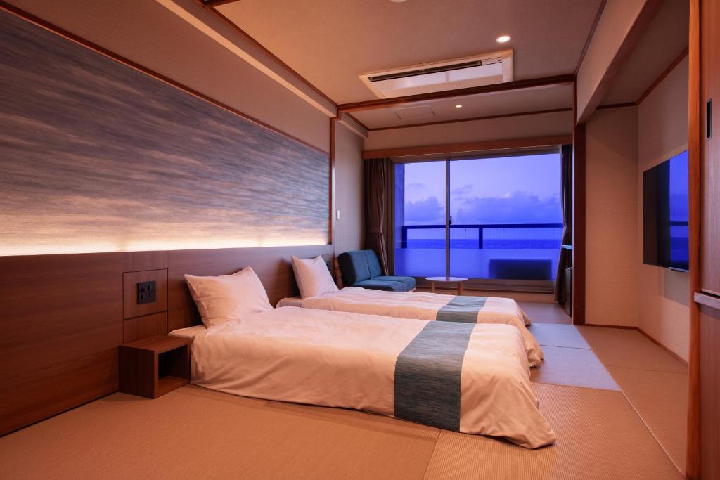 Kaike Seaside Hotel Twin Tatami Room