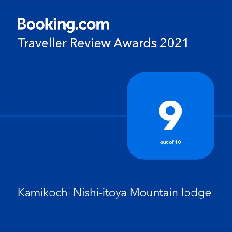Kamikochi Nishi Itoya Mountain Lodge Booking Award 2021
