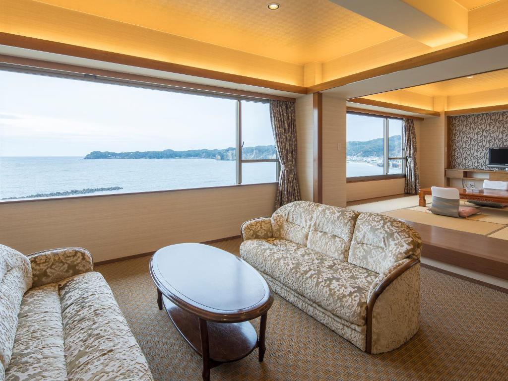 Katsuura Hotel Mikazuki Ocean View Room