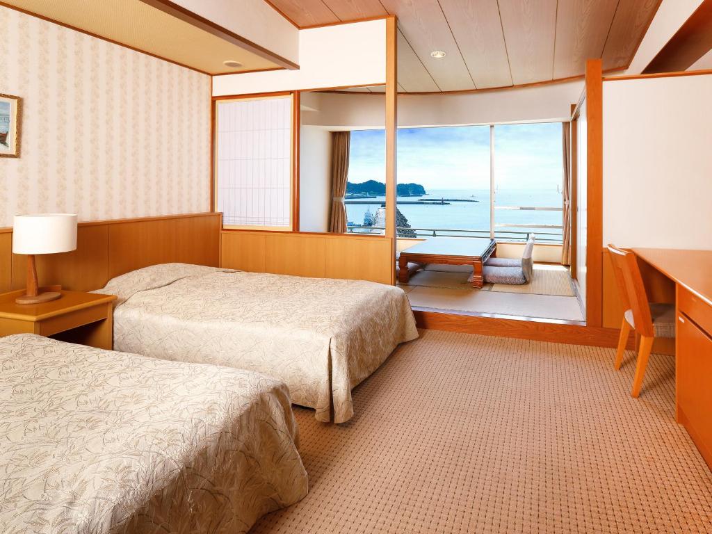 Katsuura Hotel Mikazuki Room Ocean View