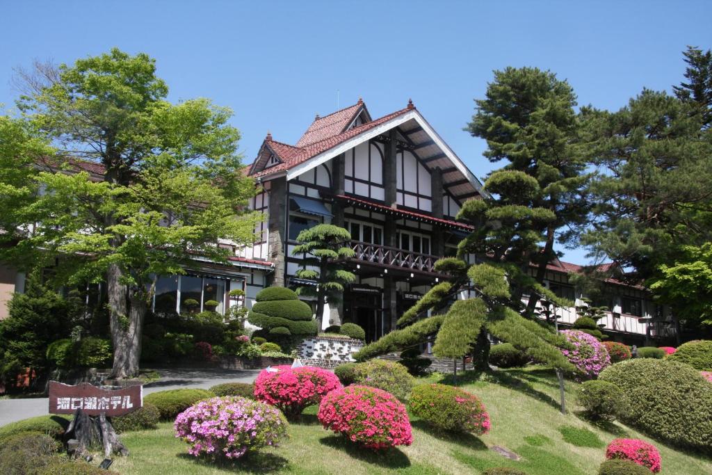 Kawaguchiko Hotel Exterior Garden
