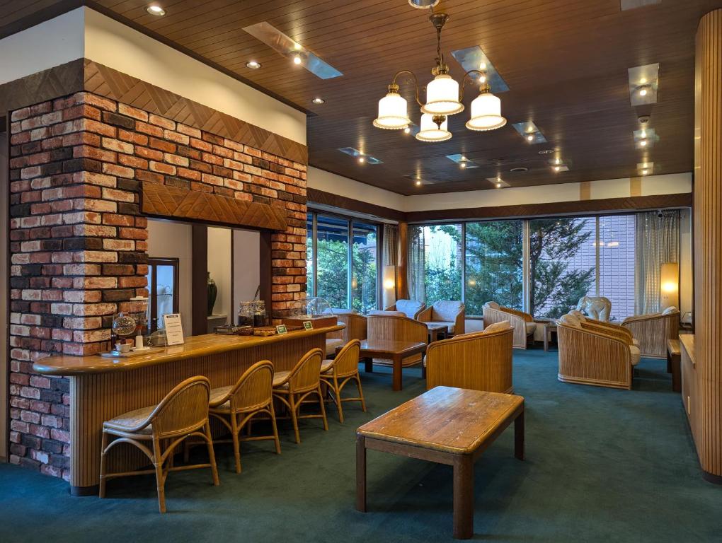 Kawaguchiko Hotel Lounge Area