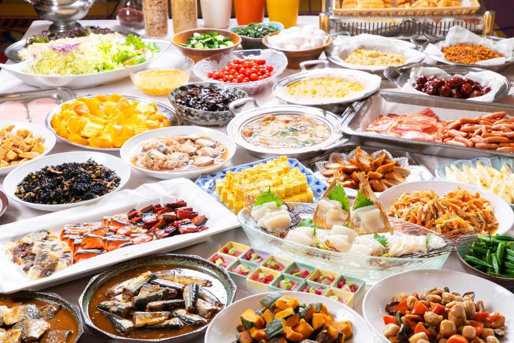 Kesennuma Plaza Hotel Breakfast Buffet