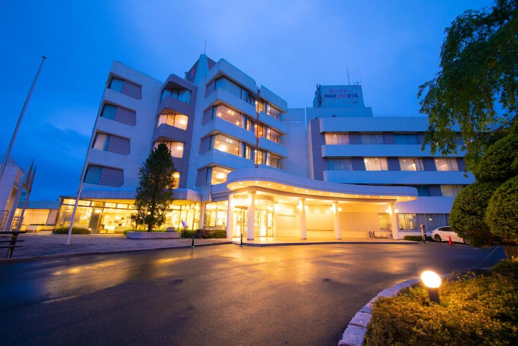 Kesennuma Plaza Hotel Exterior Night