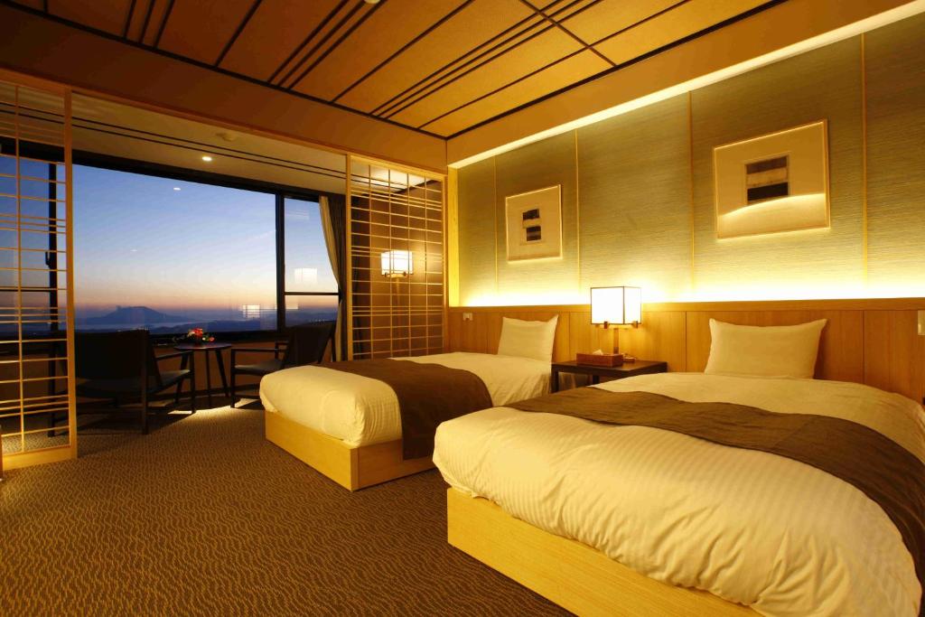 Kirishima Kanko Hotel Traditional Twin Room