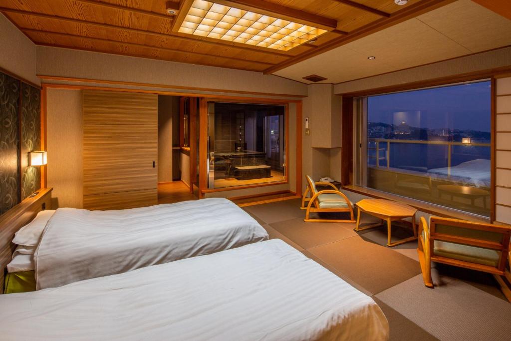 Kishu Shirahamaonsen Musashi Tatami Room Ocean View