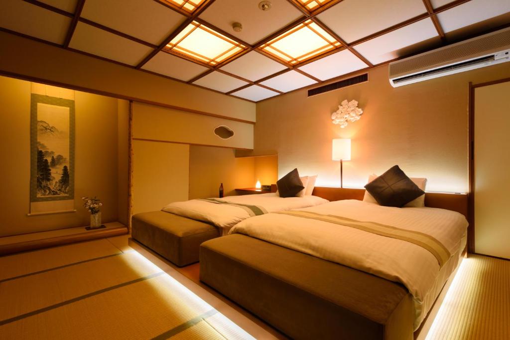 Komatsukan Kofuutei Tatami Room Beds