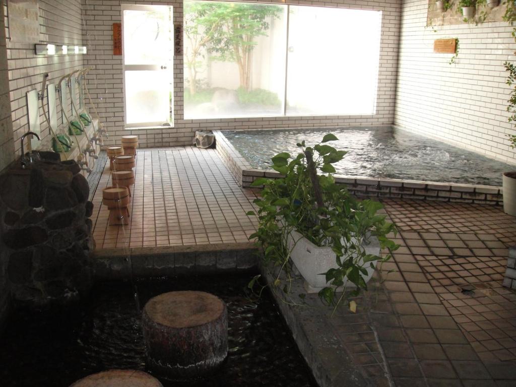 Kurhaus Ishibashi Ryokan Onsen Bathroom