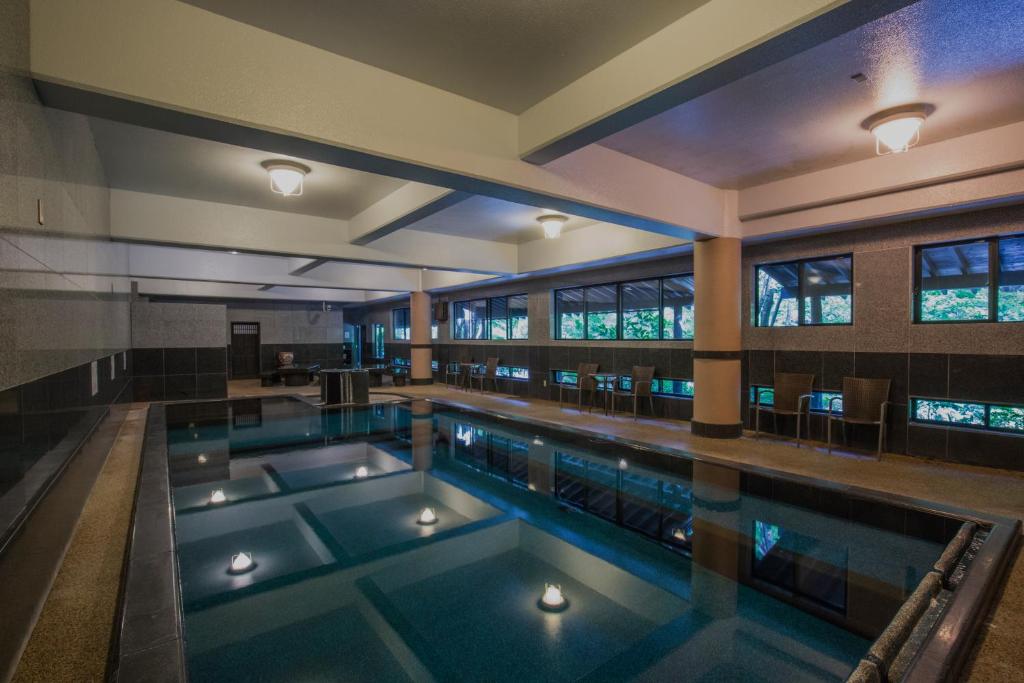 Kurokawa Onsen Okunoyu Indoor Pool