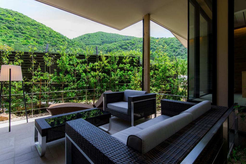 Kyushu Hotel Outdoor Terrace
