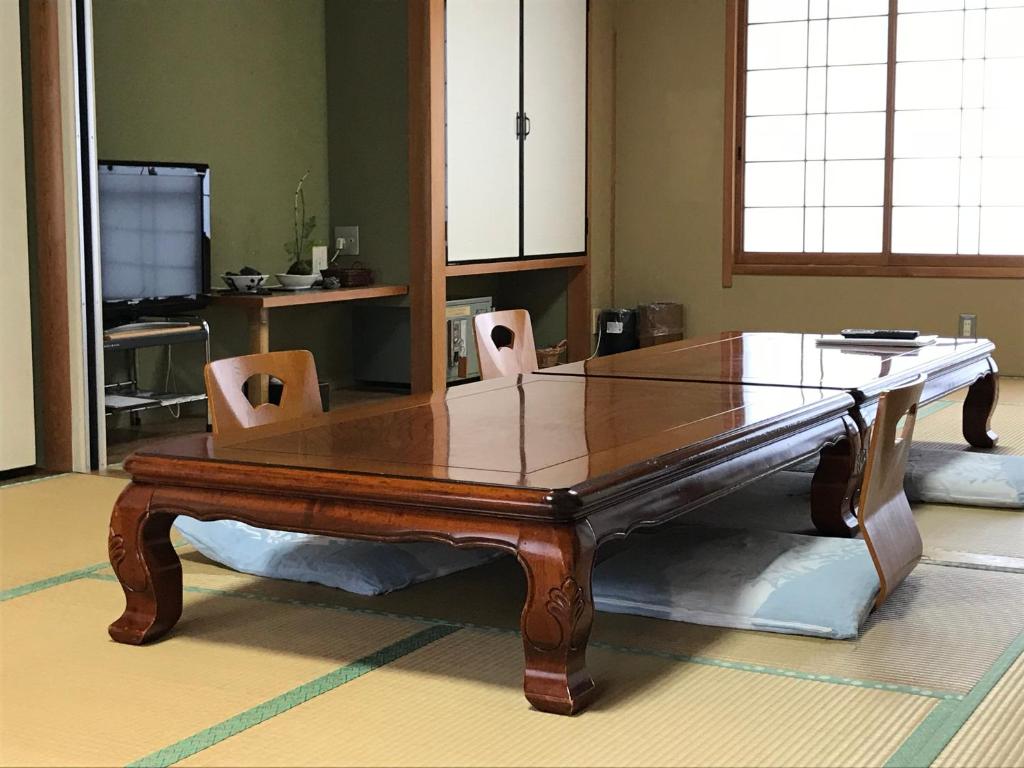 Magokoro No Yado Marui Ryokan Tatami Room Tea Table