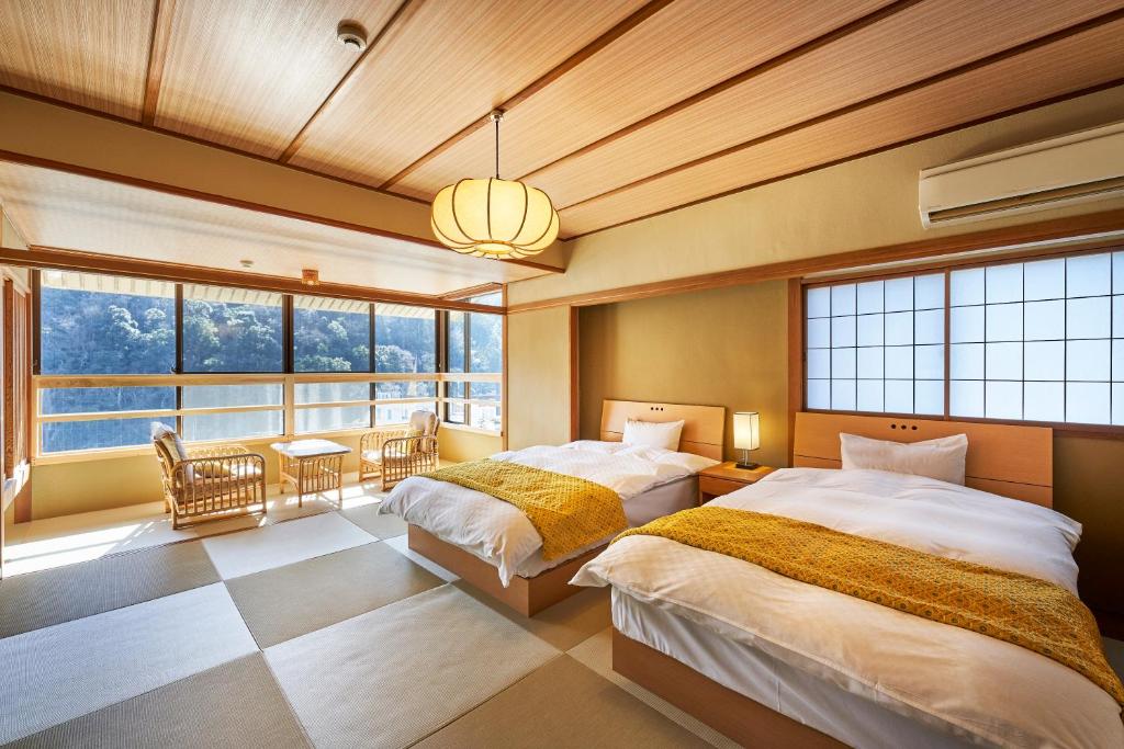 Mansuirou Tatami Room With Beds