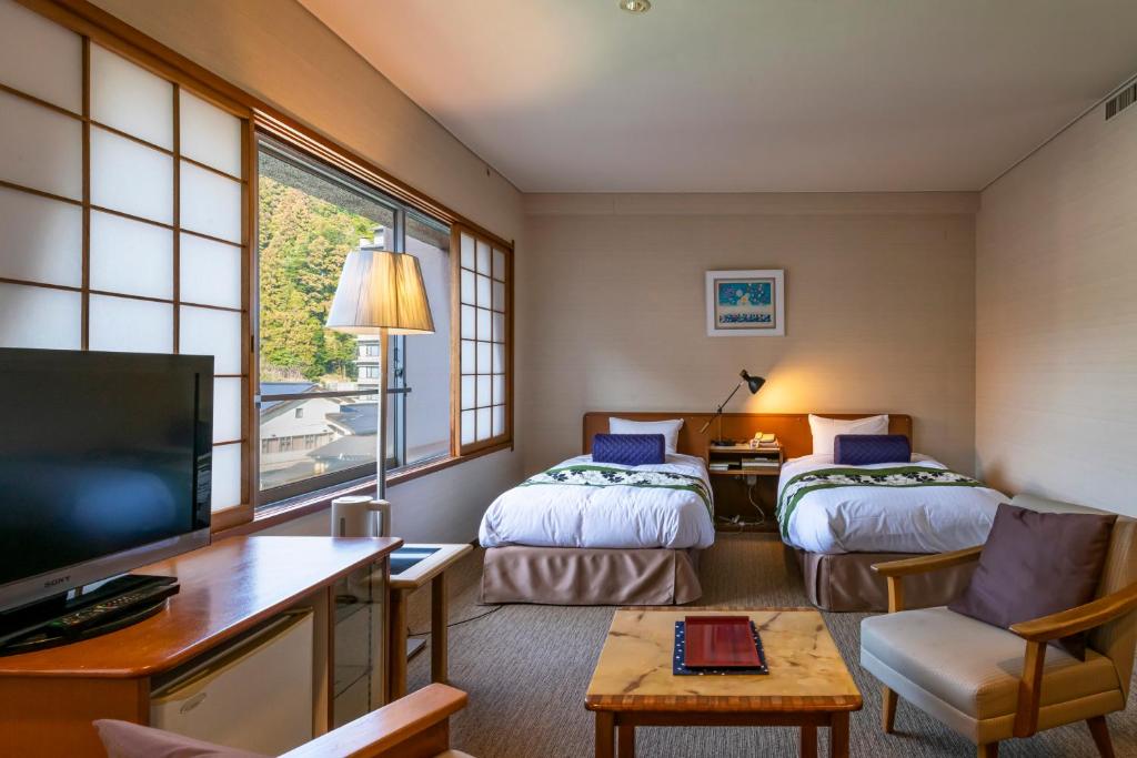 Matsunoyu Tamatsukuri Twin Room