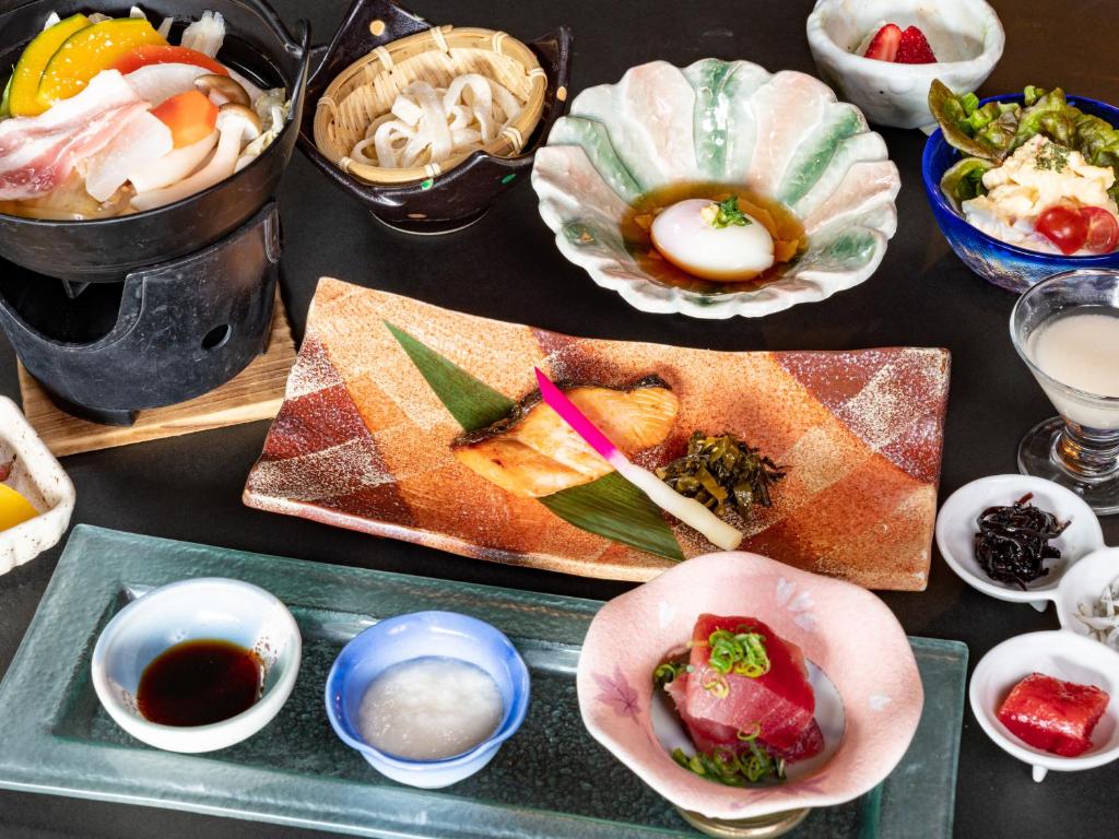 Meitei No Yado Hotel Koshien Traditional Japanese Meal
