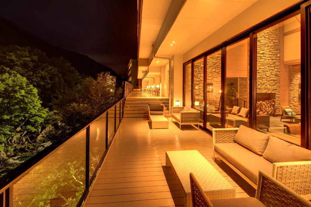 Minakami Hotel Juraku Outdoor Terrace