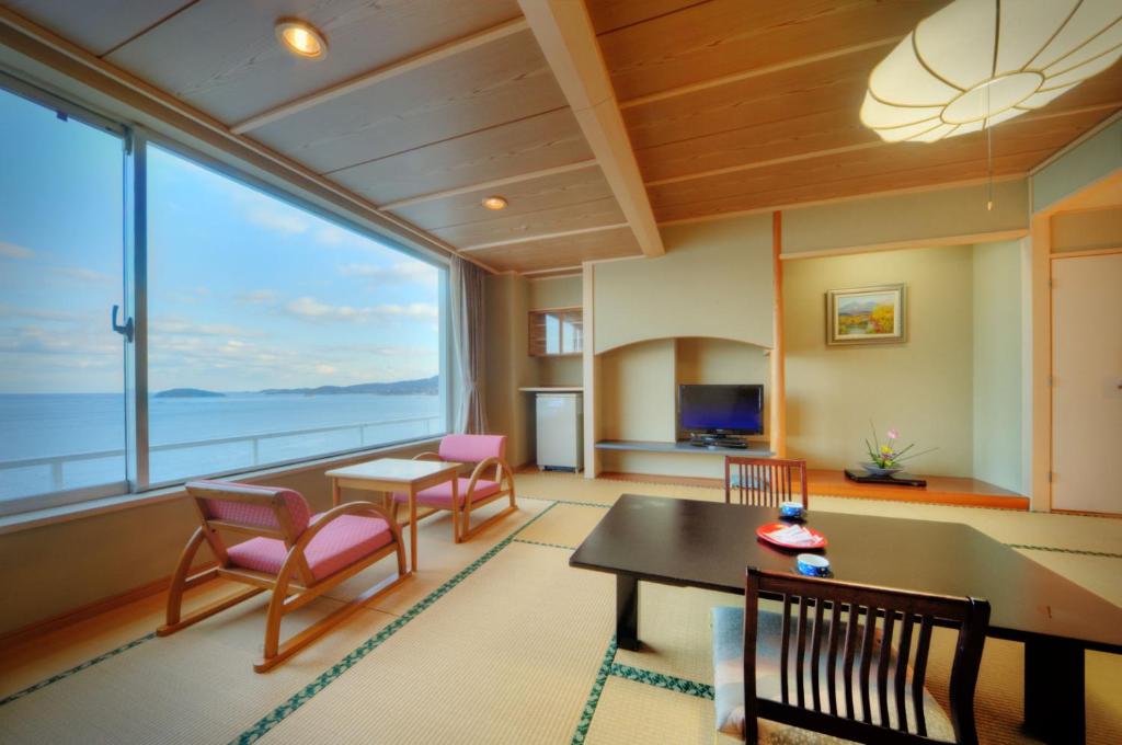 Minami Sanriku Hotel Kanyo Ocean View Tatami Room