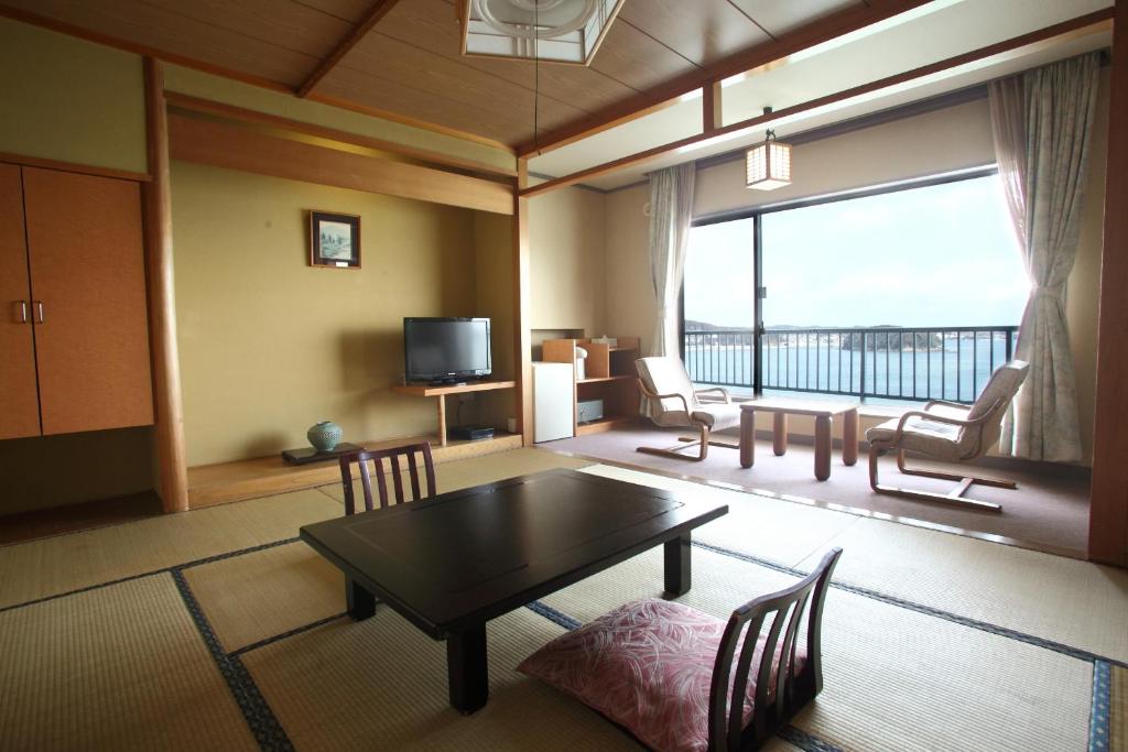 Minami Sanriku Hotel Kanyo Tatami Room Ocean View