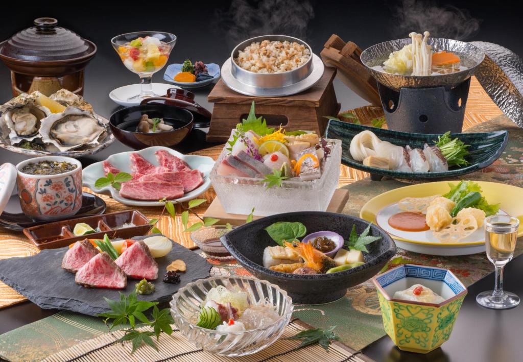 Miyajima Grand Hotel Arimoto Kai Seki Dinner