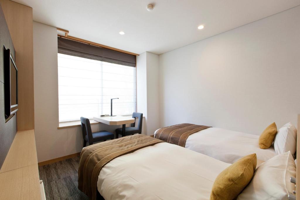 Miyajima Grand Hotel Arimoto Twin Bed Room