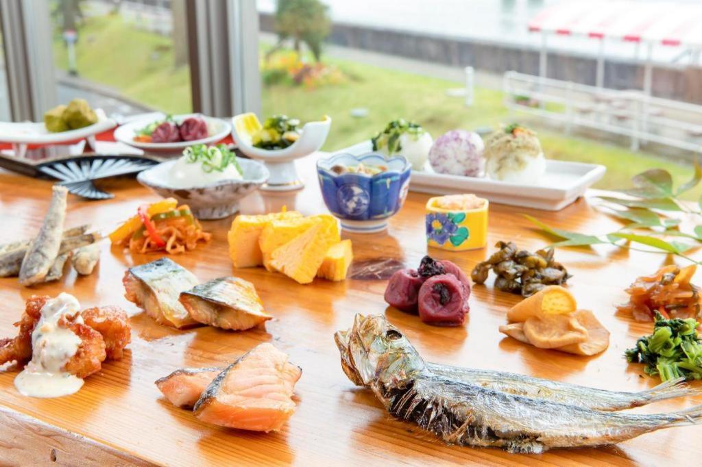 Miyazaki Kanko Hotel Traditional Japanese Breakfast