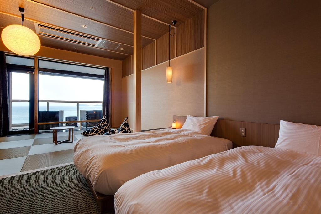Nagi No Shou Hanagoyomi Tatami Room With Beds
