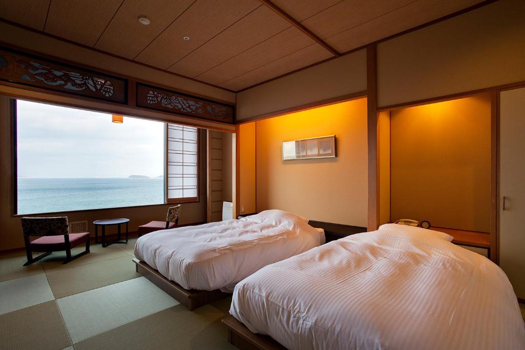 Nagisa No Shou Hanagoyomi Ocean View Tatami Room