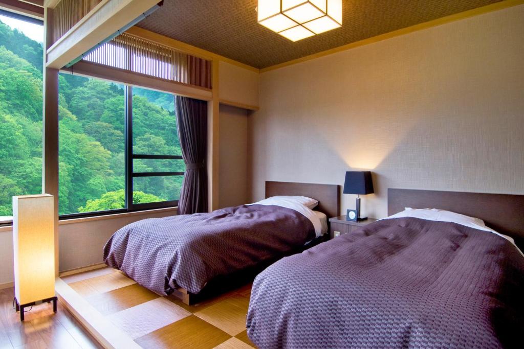 Nikko Senhime Monogatari Twin Bed Room