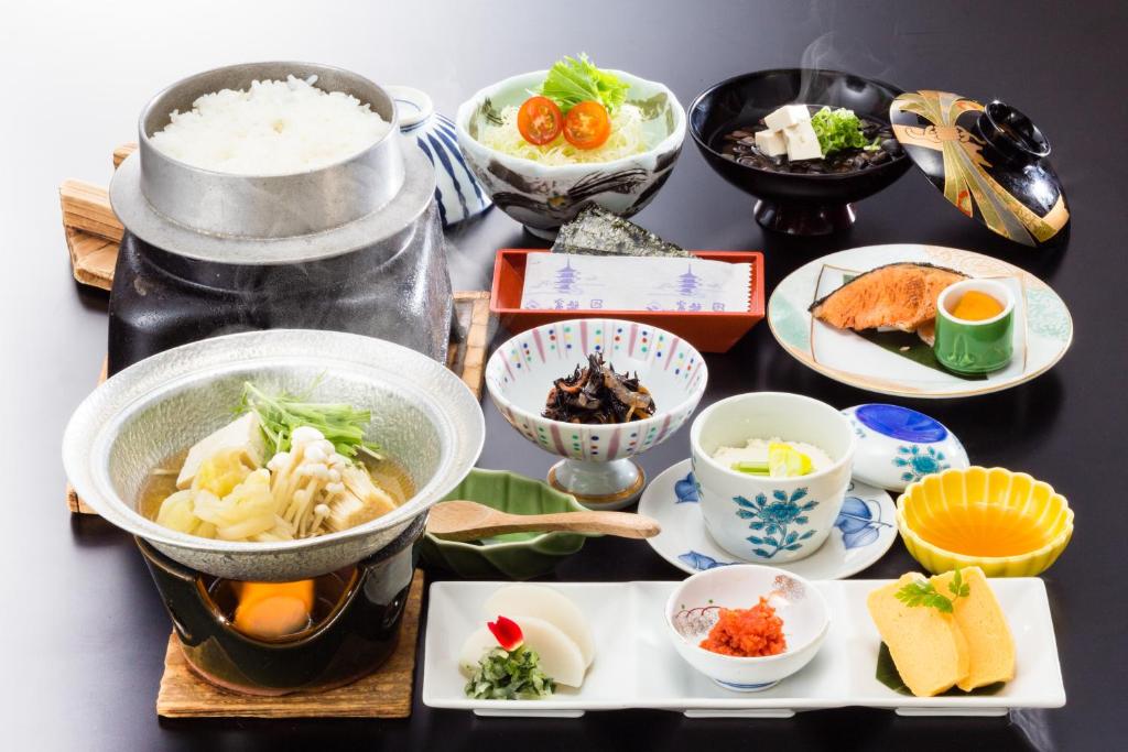 Nishi No Miyabi Tokiwa Japanese Breakfast