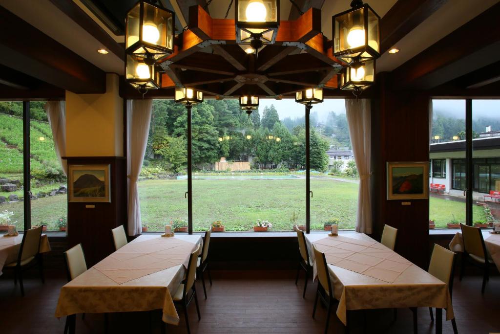 Nozawa Grand Hotel Dining Room View