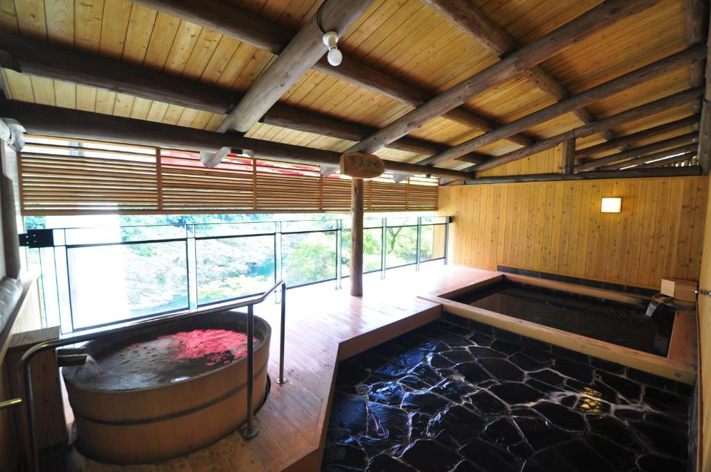 Obokekyo Mannaka Onsen Bathroom